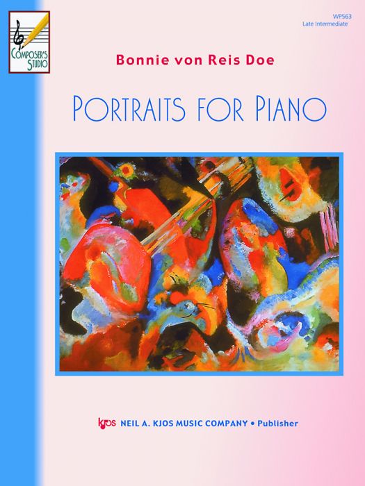 Portraits For Piano - Bonnie Von Reis Doe, Late Intermediate